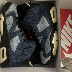 Nike Air Jordan 6 Retro "Washed Denim" sneakers