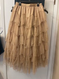 Beautiful layered tulle skirt size L