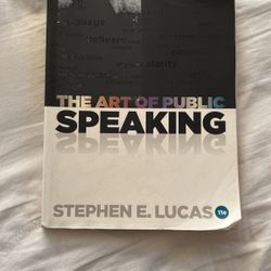 Art Of Public Speaking 
