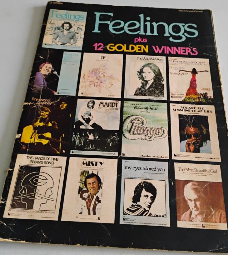 Sheet Music Book Feeling And 12 Great Artists