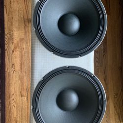 (NEW) 15” Subwoofer (Set of 2) (500 Watts)