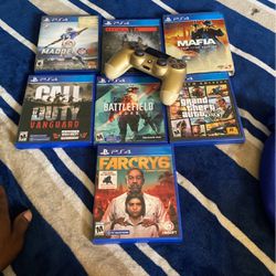 PS4 Games 140 For All Or 20 For Each  Have  Controller For 25  