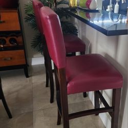 Counter Chairs Set Of 2.............2 Sillas Altas Nuevas