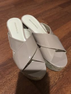 Patent leather wedge sz 8.5