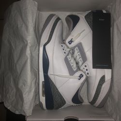 Jordan 3s Midnight Navy Size 12 