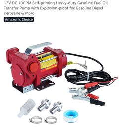 12v Gasoline Transfer Pump