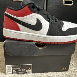 Jordan 1 Low Black Toe 2019 – Size 10 – With Box