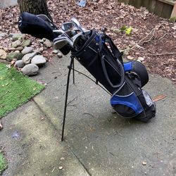 Left handed Pro 7 Golf clubs