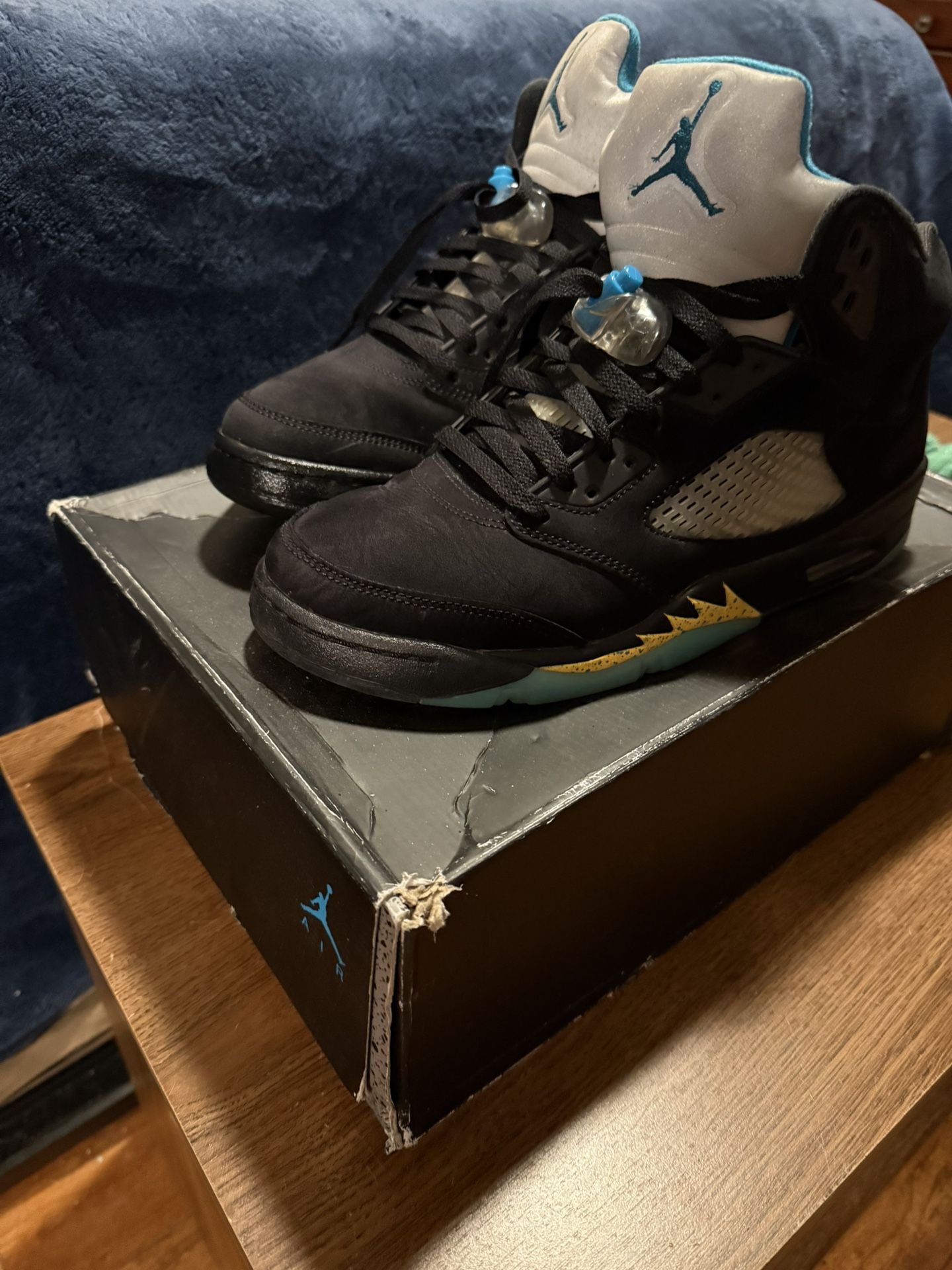Jordan Retro 5 Aqua