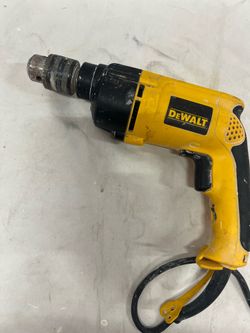 DEWALT DW511 1/2" Corded Variable Speed Reversible Hammer Drill with Chuck Key