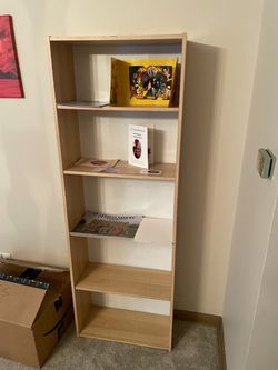 5-tier bookshelf