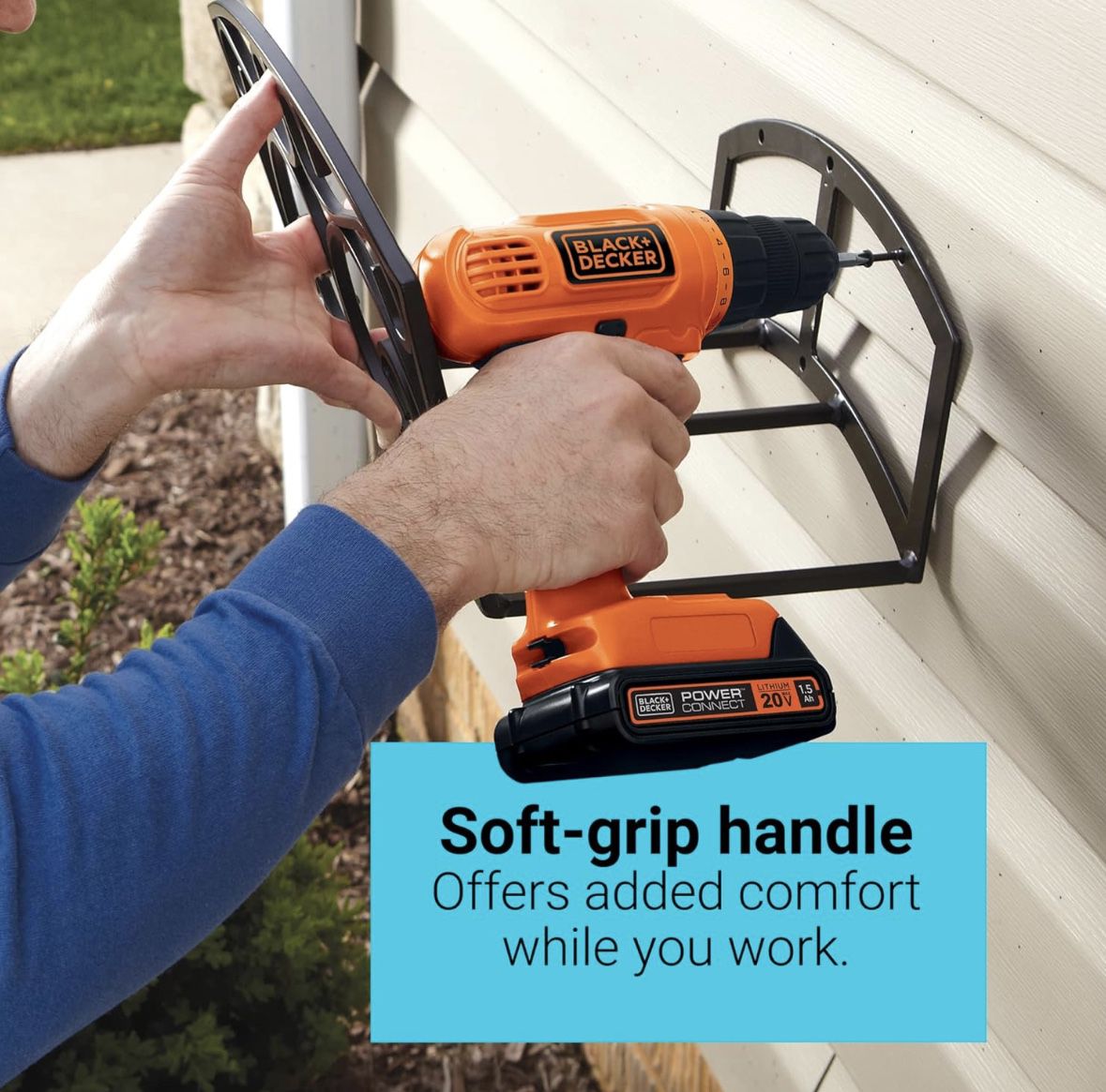 BLACK+DECKER 20V MAX* POWERECONNECT Cordless Drill/Driver + 30 pc. Kit  (LD120VA) for Sale in Queens, NY - OfferUp