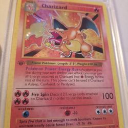 Authentic 1999 Charizard-Holo 1st Edition (GEM Mint)