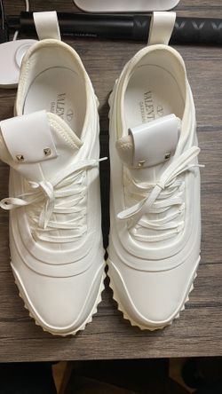 VALENTINO GARAVANI White Leather Sneakers