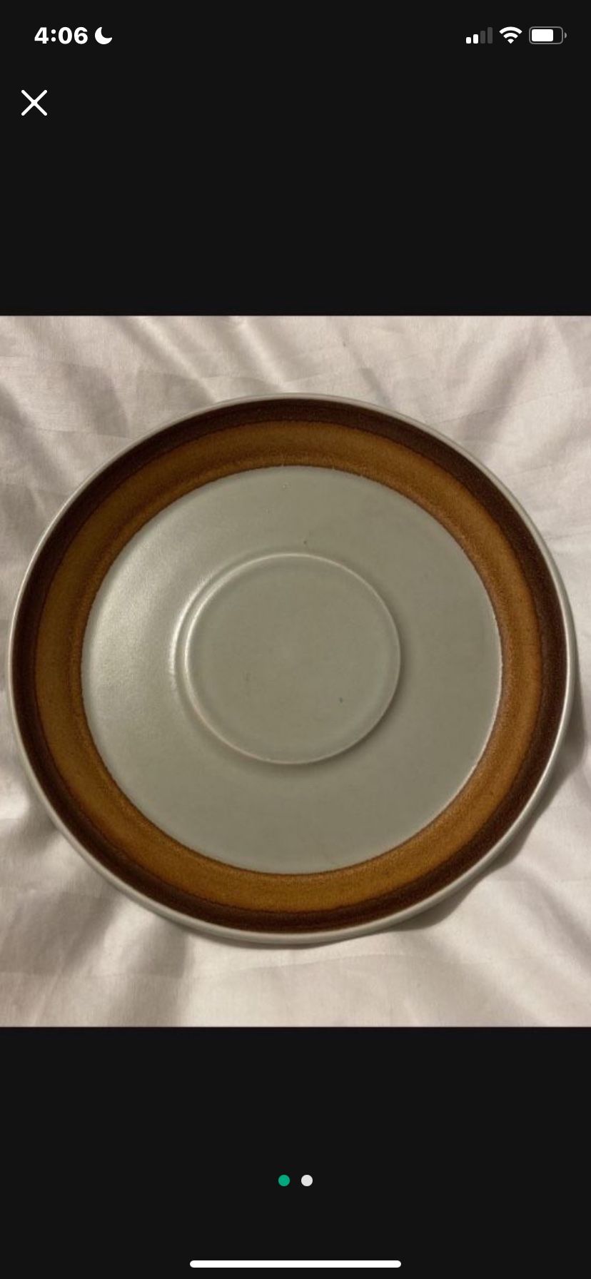 Mikasa Stonekraft Mesabi Saucer