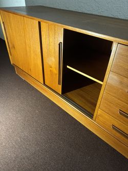 Wooden Cabinet , And Drawers