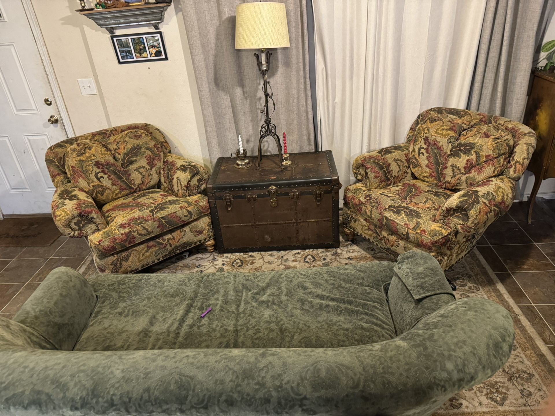 Two Oversized Chairs