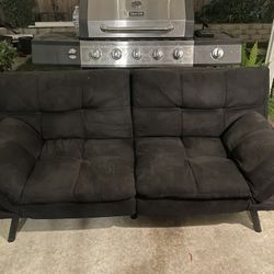 Black Foldable Couch