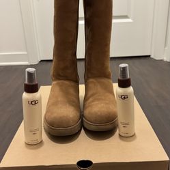 Ugg Tall Boot - Tan Suede 