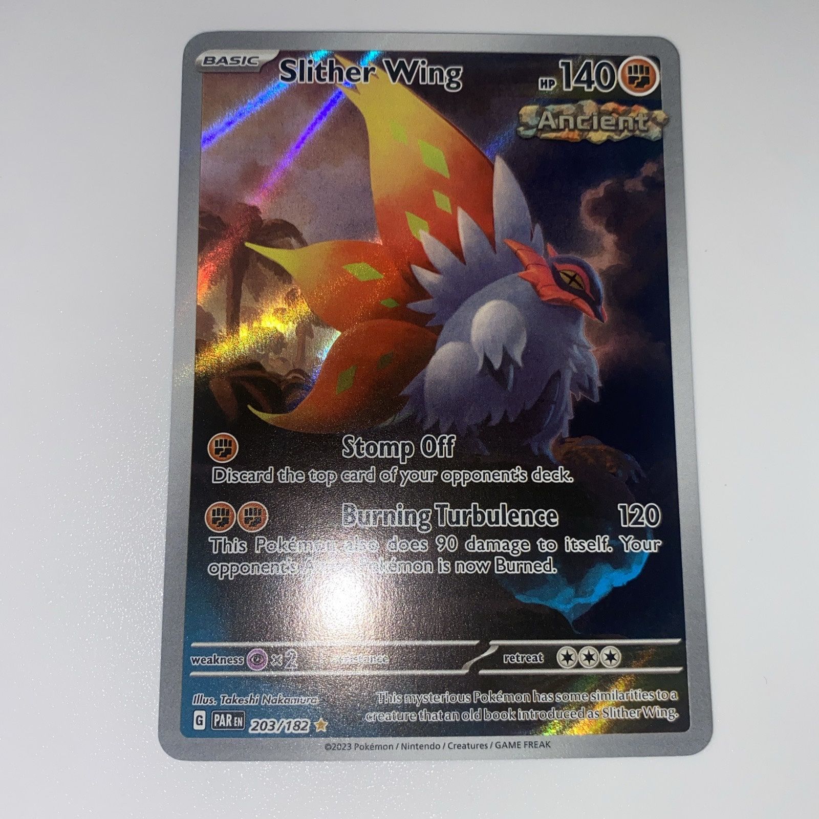 slither wing pokemon card value - Scarlet & Violet - Paradox Rift - - 107/182 Slither Wing #203 Prices |