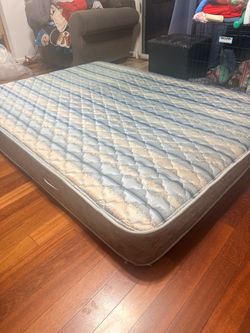 Queen Size Quilted Mattress Used For FREE