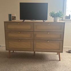 LED dresser Set. Two Night Tables And One Dresser 