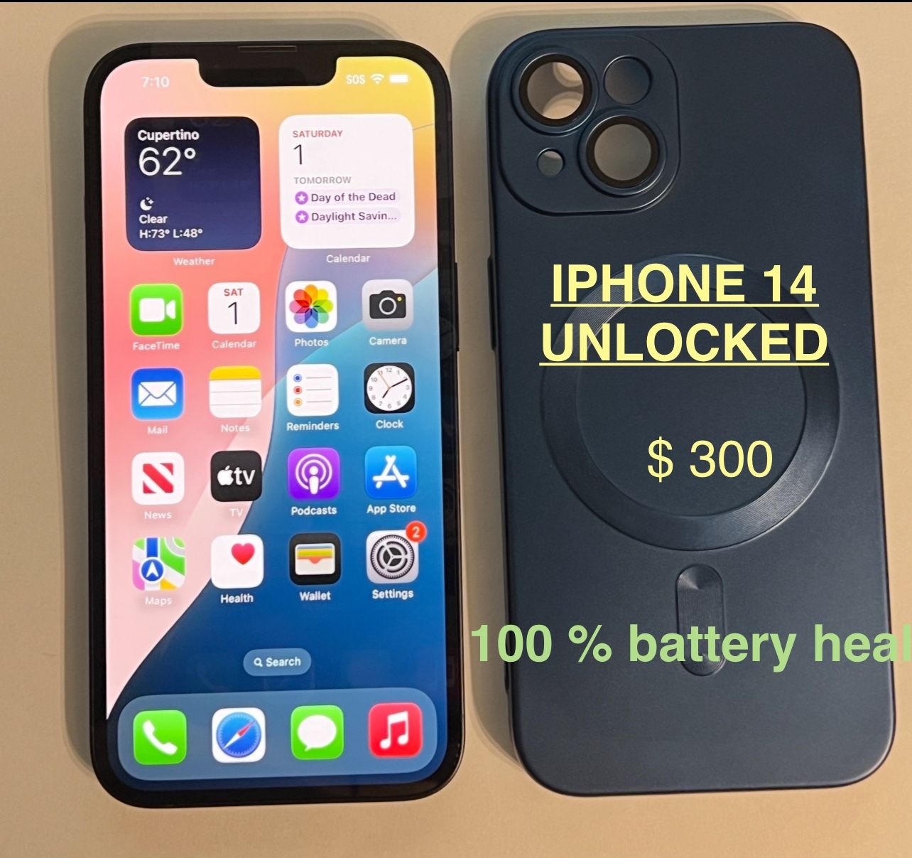 IPHONE 14 , 128 GB, UNLOCKED