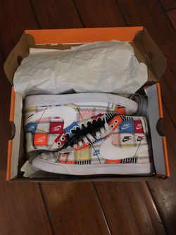 Nike Multi Color Blazer Mids Men’s Size 8.5 Shoes