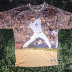 Men's Detroit Tigers Screen Print Shirt