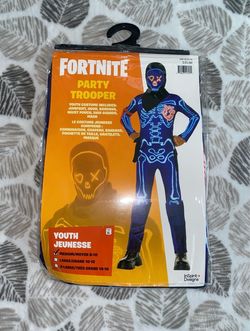 New Fortnite 8-10 Halloween Costume Party Trooper