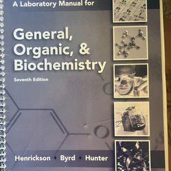 General, Organic, & Biochemistry