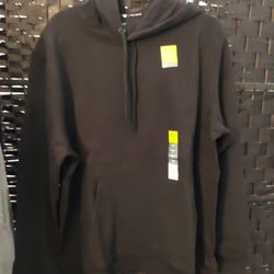 Tek Gear Ultra-Soft Fleece Hoodie Black Men's XL