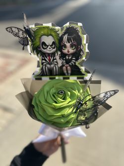 Ribbon Flower Bouquets 