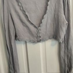 Ladies Size Medium Shein Crop Top 