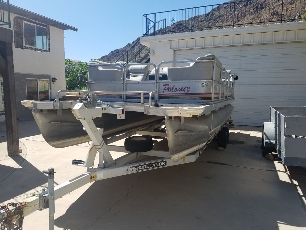 1989 Godfrey Marine Sweetwater Model Pontoon Boat