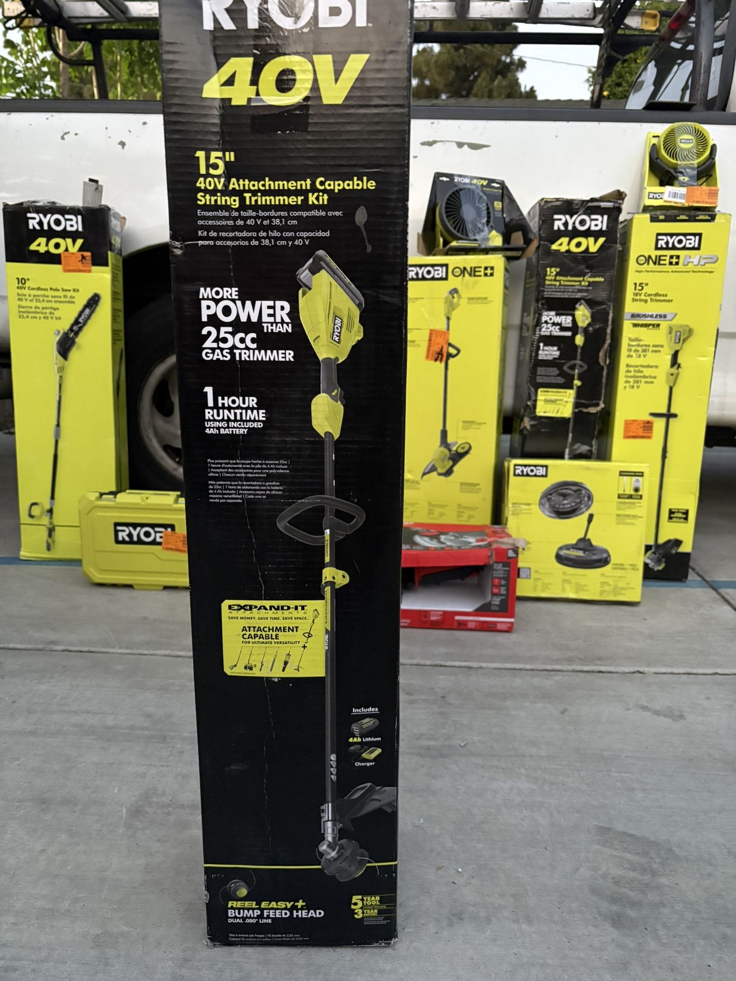 40 V Expand It Cordless Battery Attachment Capable Powerhead