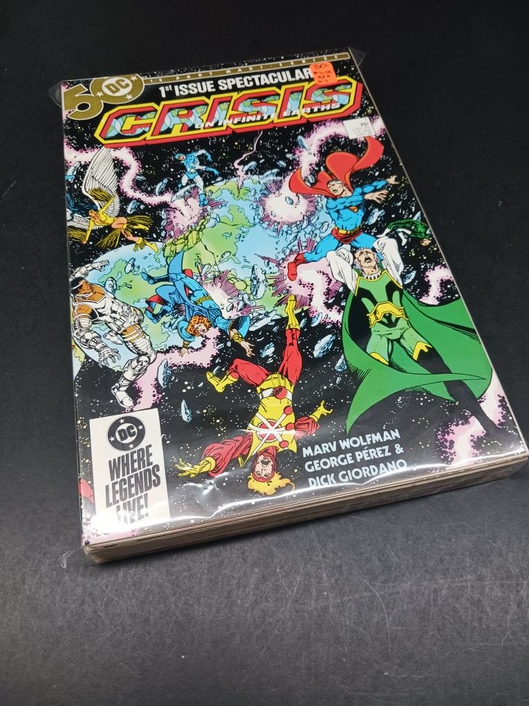 Crisis on Infinite Earths comic books #1-12 complete set + untold story