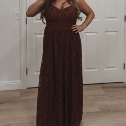 David’s Bridal bridesmaid dress 
