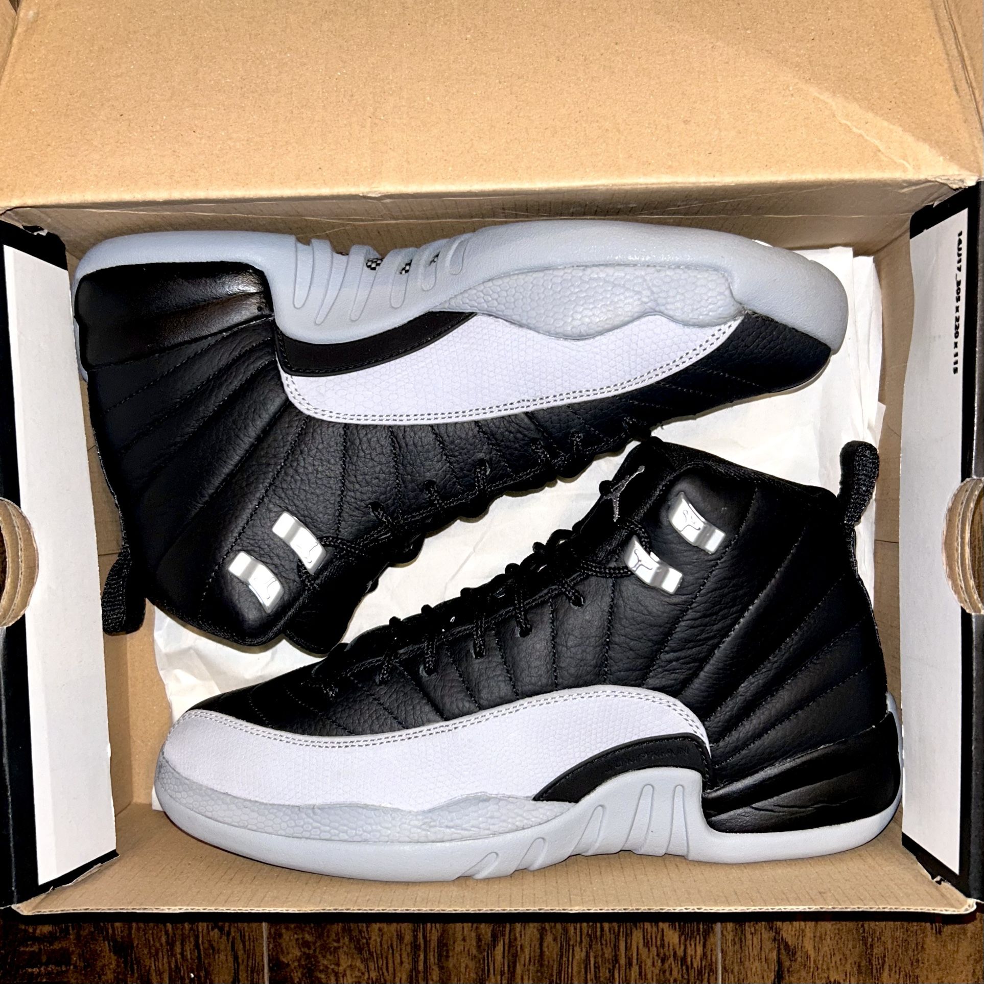 Jordan 12 Retro “Barons” (GS) Size 7Y/Womens Size 8.5