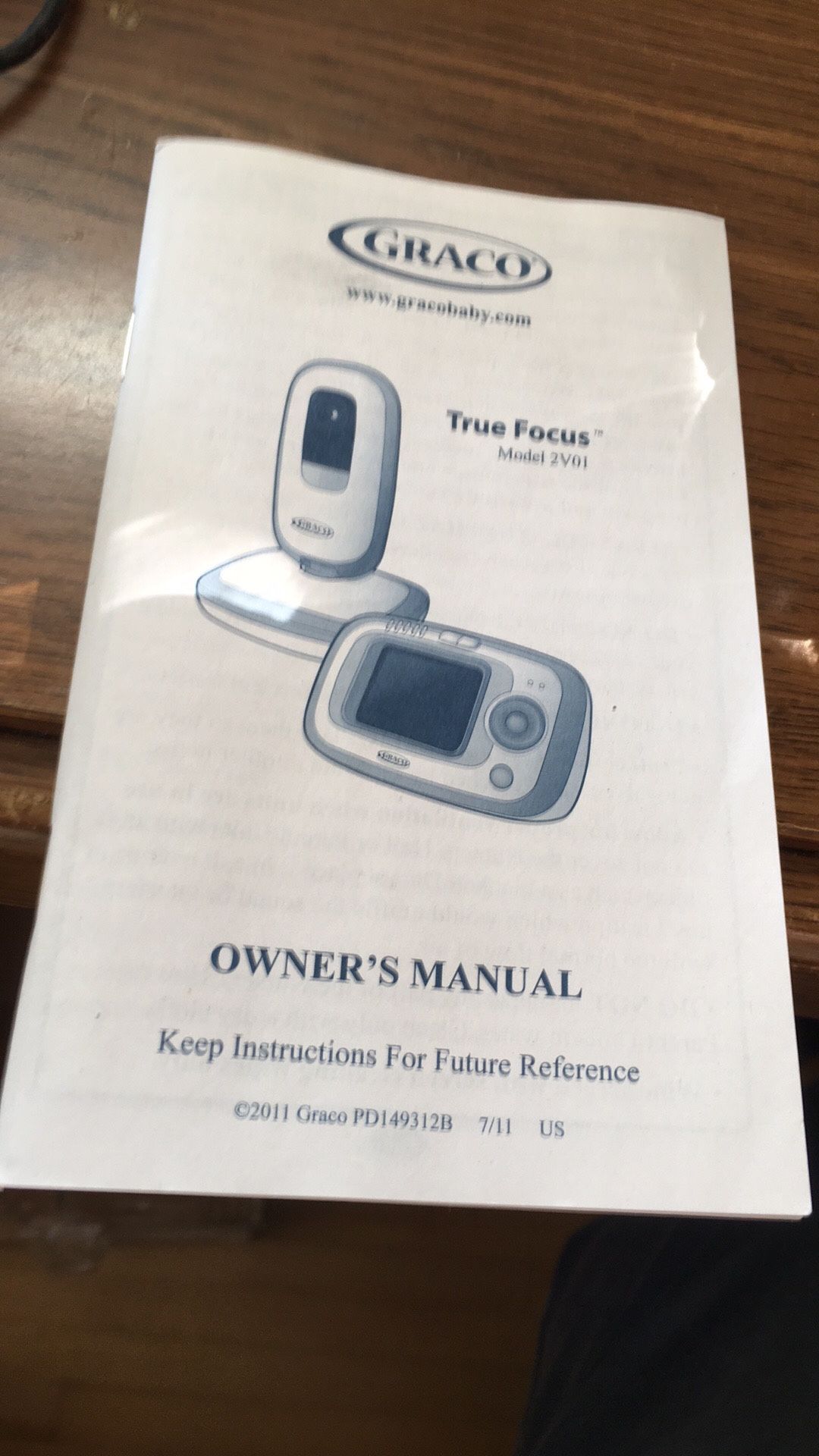 Graco video baby monitor