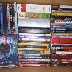 50 Dvds For $30