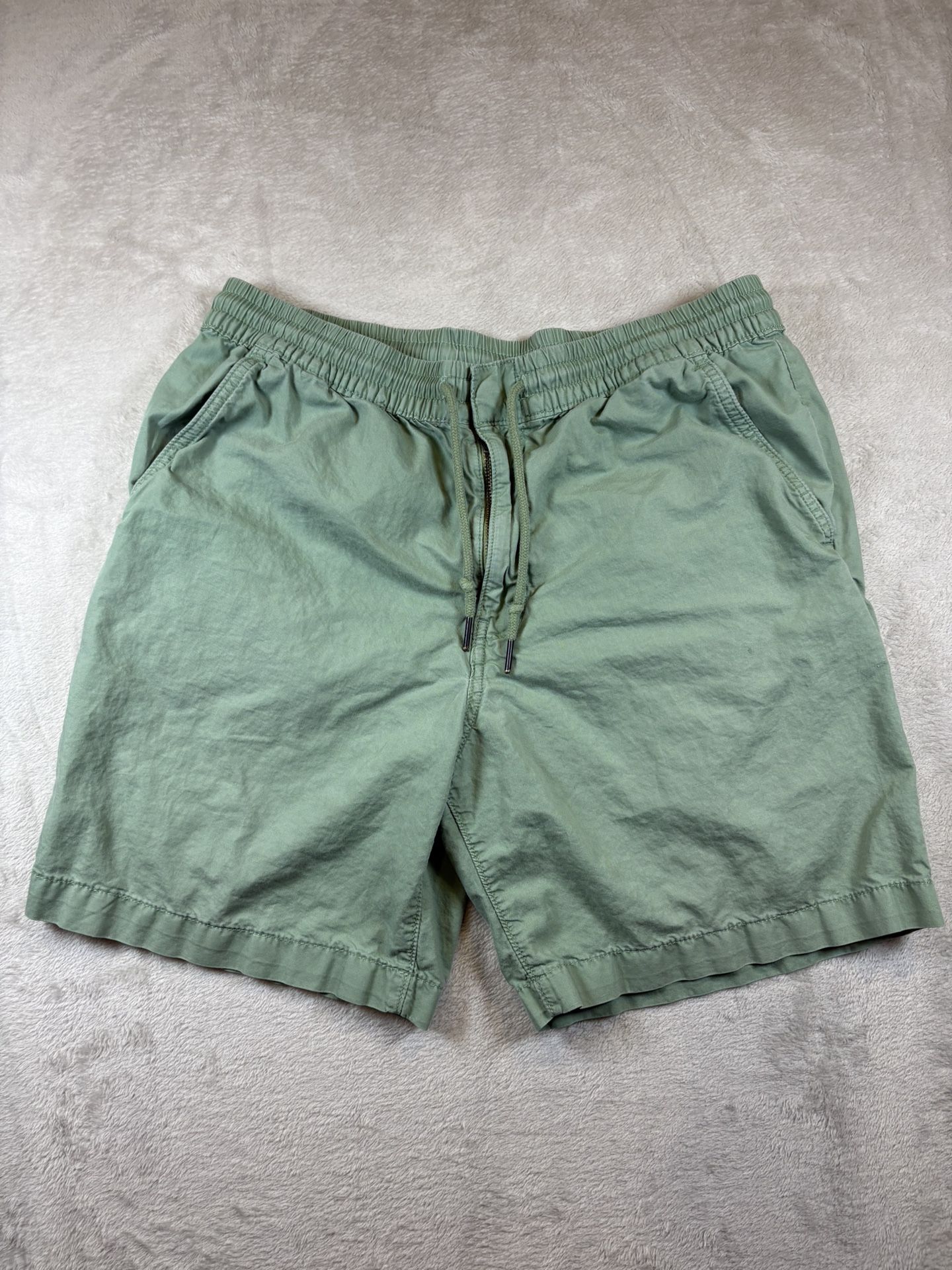 Patagonia Men's Lightweight All-Wear Hemp Volley Shorts Green Size Medium #1928