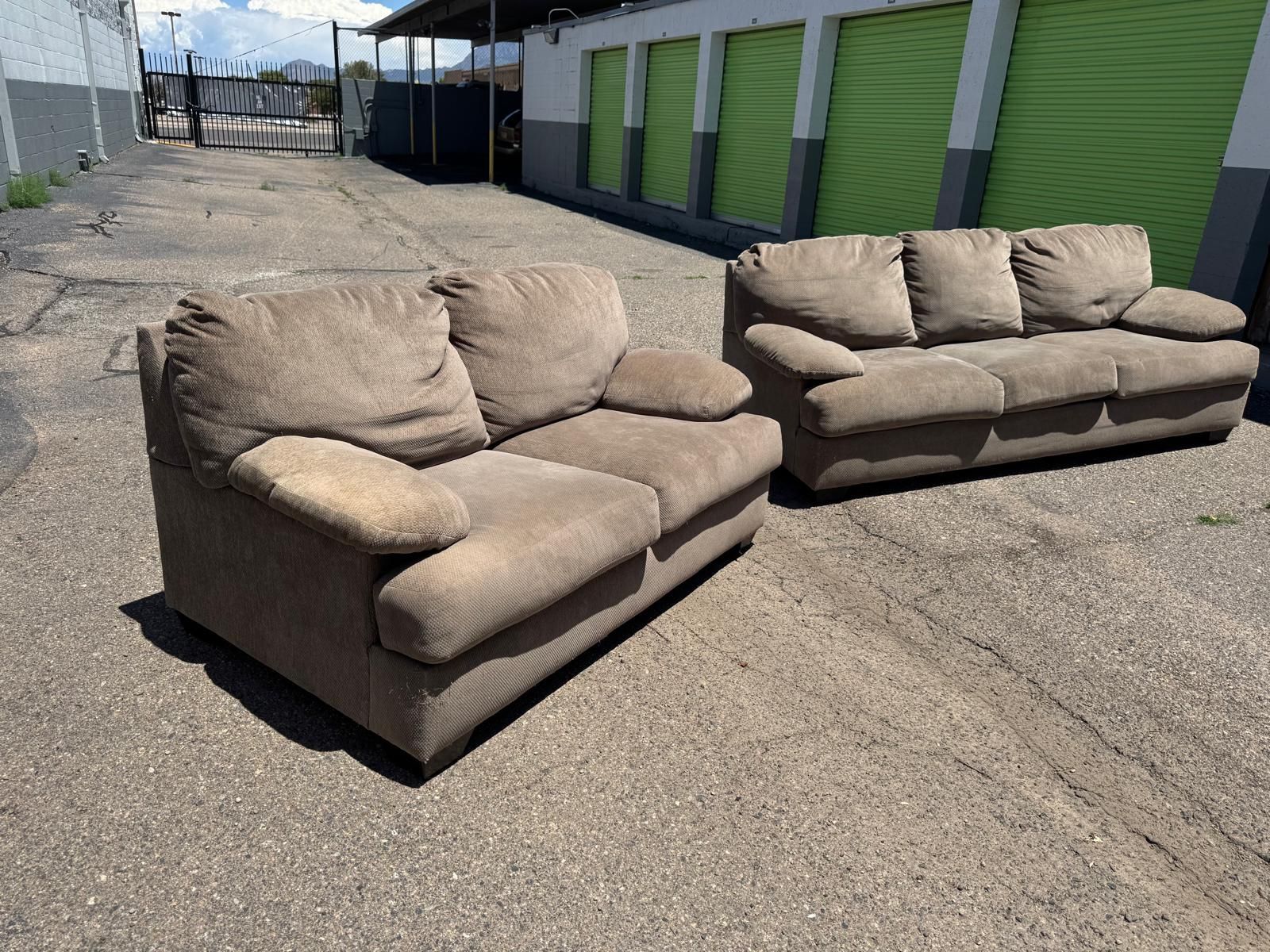 Couch and Loveseat