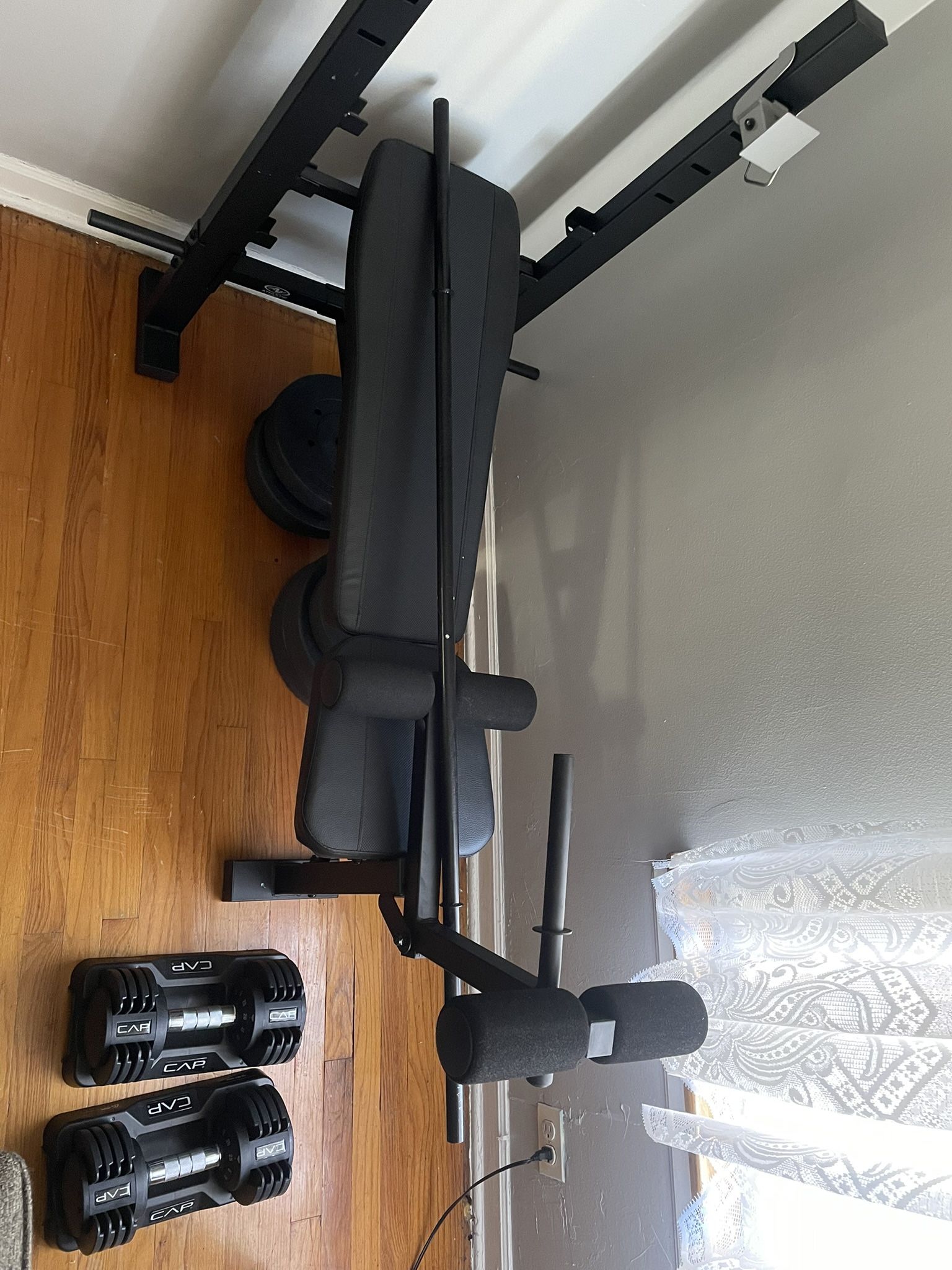 Bench Press And Dumbbells