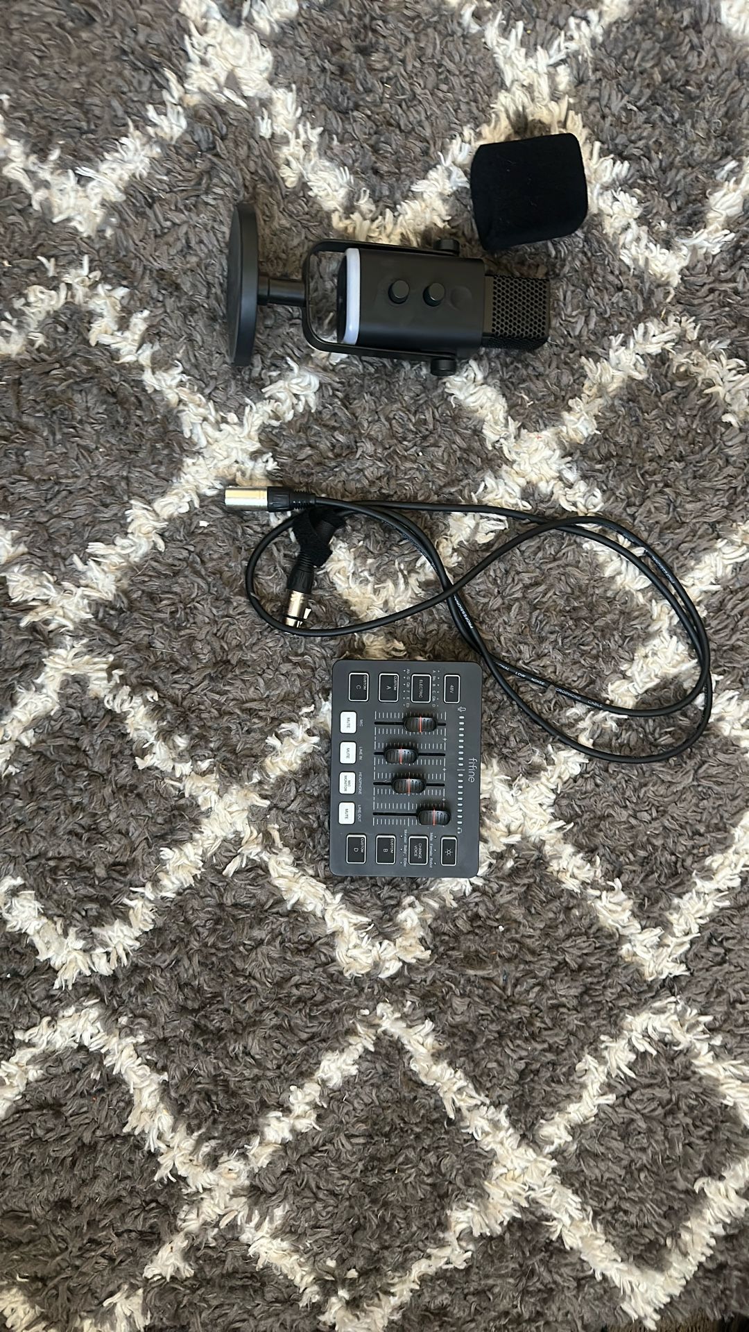 Mic And Soundboard