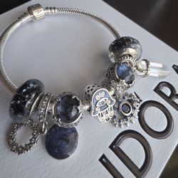 Pandora Bracelet Sz 17 
