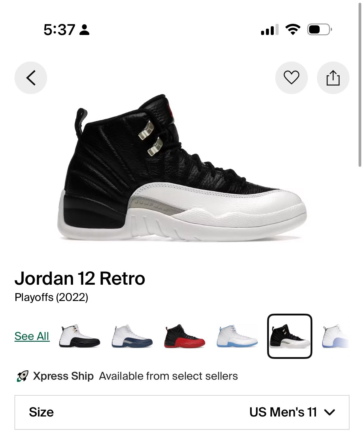 Jordan 12 Retro