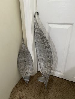 Metal candle sconce O.B.0