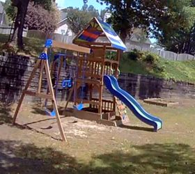 Playground set  wooden