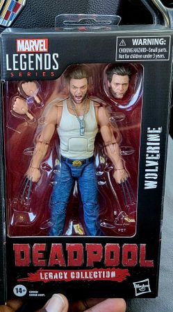 Marvel Legends Wolverine Plain Clothes Hugh Jackman 2024 brand new